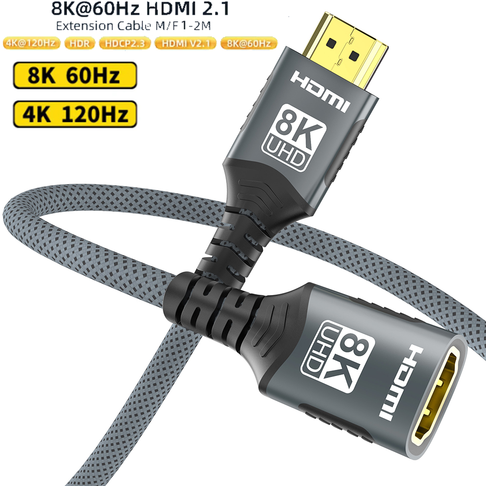 Hdmi Cable 2.1 - HDMI 2.1 Verlengkabel 8K HDMI 2.1