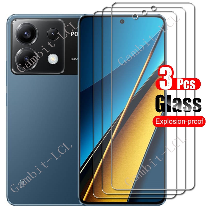 Gaming Console X6 - 1-3PCS Gehard Glas Voor Xiaomi Poco