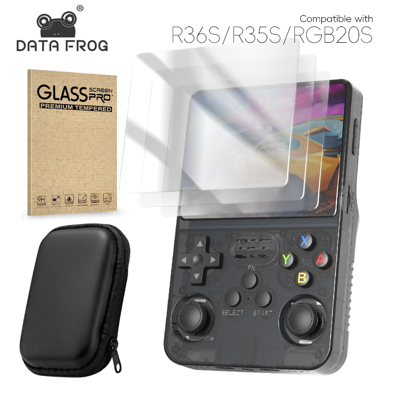 Gaming Console R36S - DATA FROG R36S Screen Protector Gehard