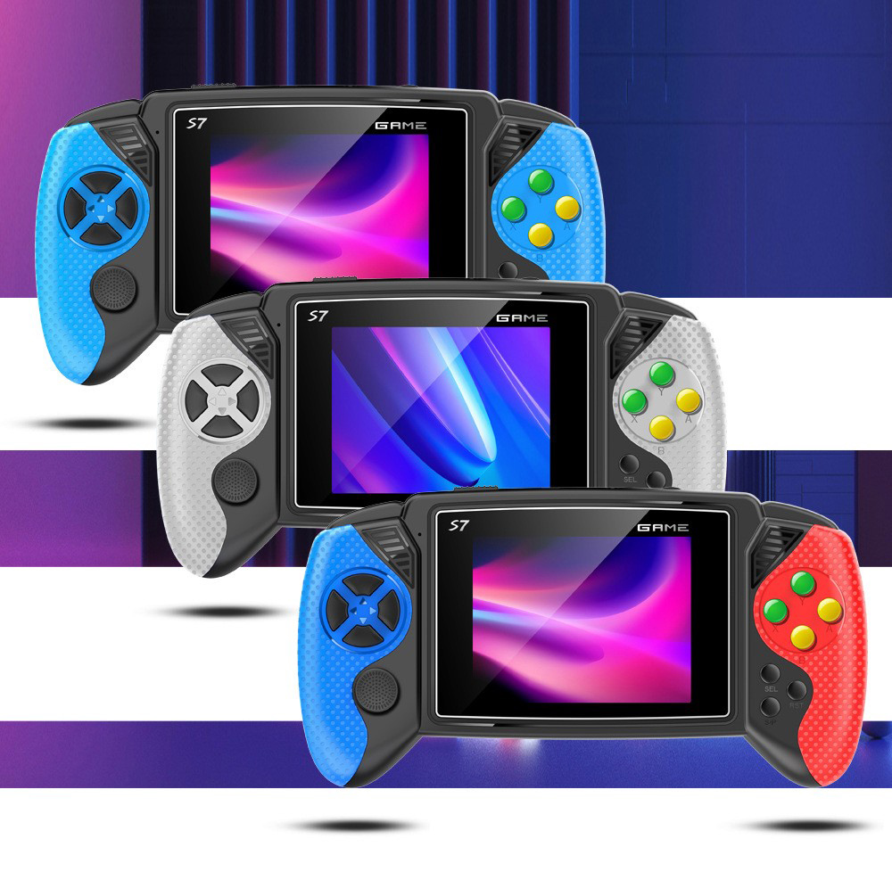 Gaming Console Kids - S7 Retro Handheld Game Console 3,5