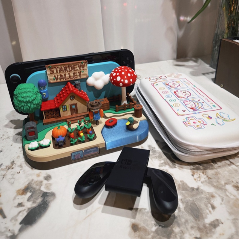 Gaming Console And - Switch Dock Stardew Valley Farm Thema