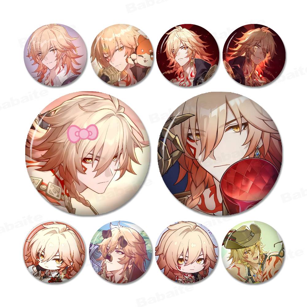 Gaming Console Buttons - Honkai Star Rail Mydei Nieuwe Broches