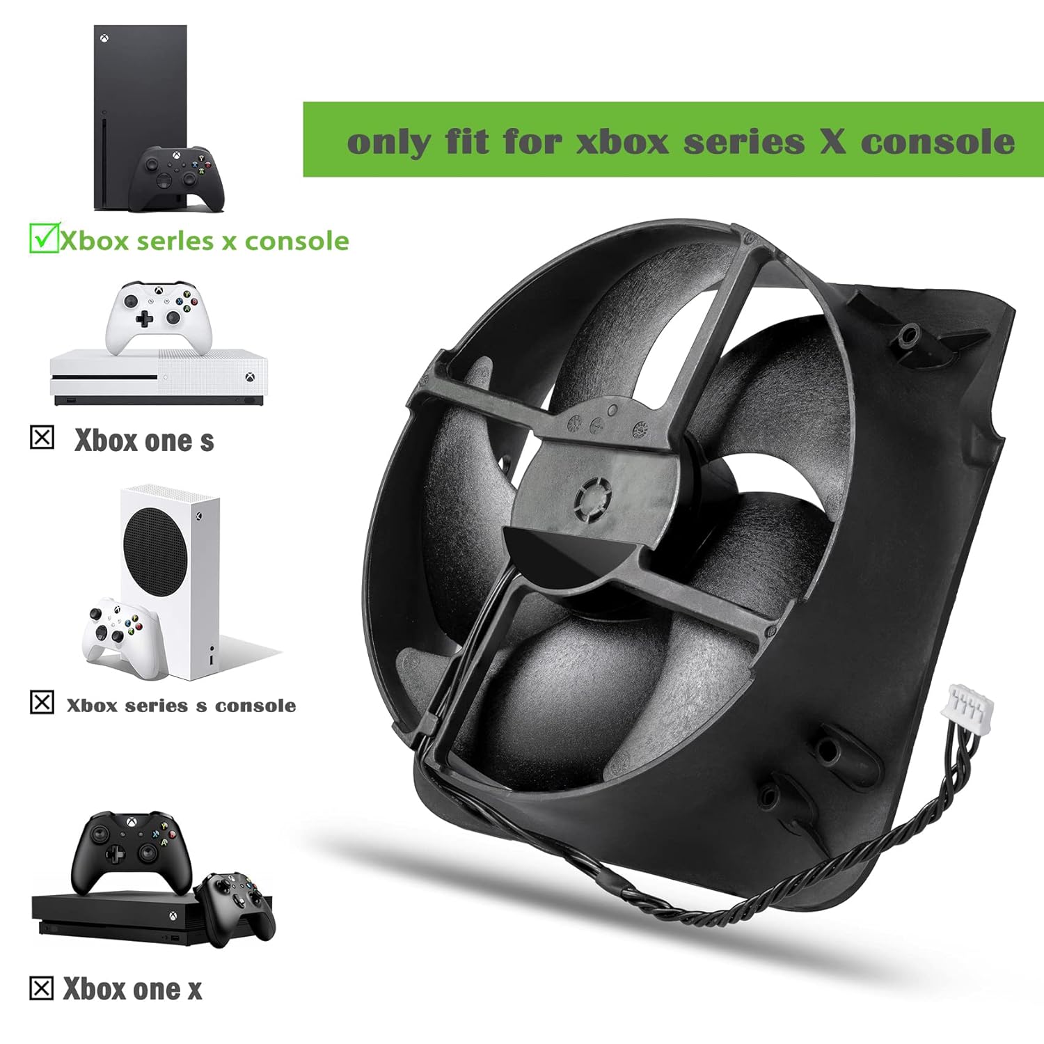 Gaming Console Xbox Series S - Vervanging van interne koelventilator voor Xbox