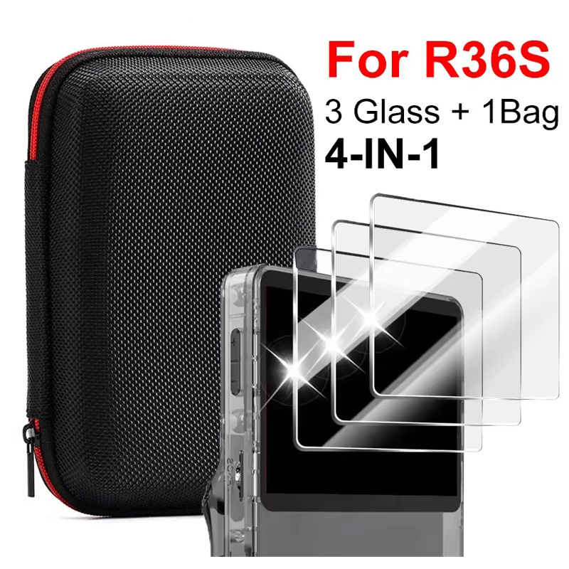 Gaming Console R36S - 4 IN 1 Opbergtas Game Console