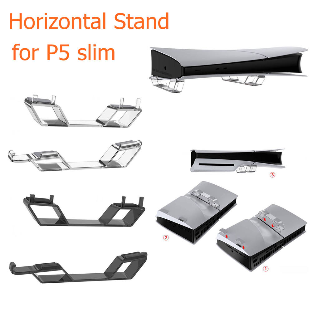 Gaming Console Mobile - Horizontale standaard voor PS5 Slim digitale/schijfgameconsoles