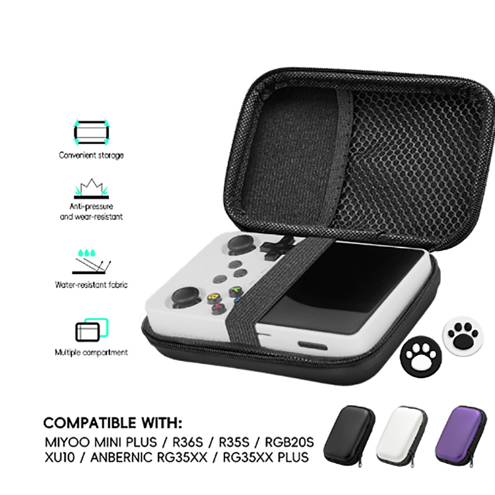 Gaming Console Organizer - Harde draagtas compatibel met retro handheld