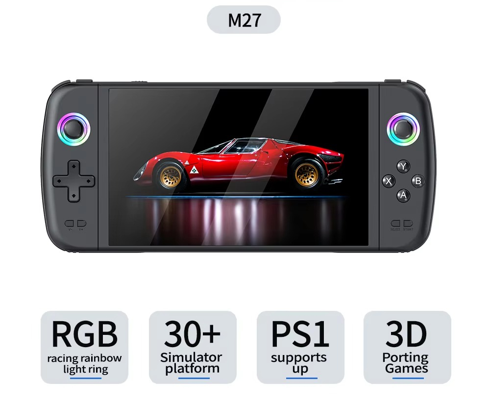 M27 7-inch draagbare gameconso - Gaming Console Kids recensie en prijs