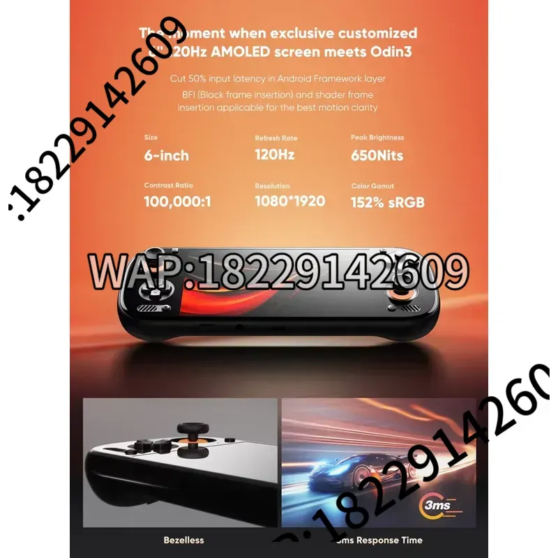 AYN Odin 3 Gaming Console Hand - Gaming Console And recensie en prijs
