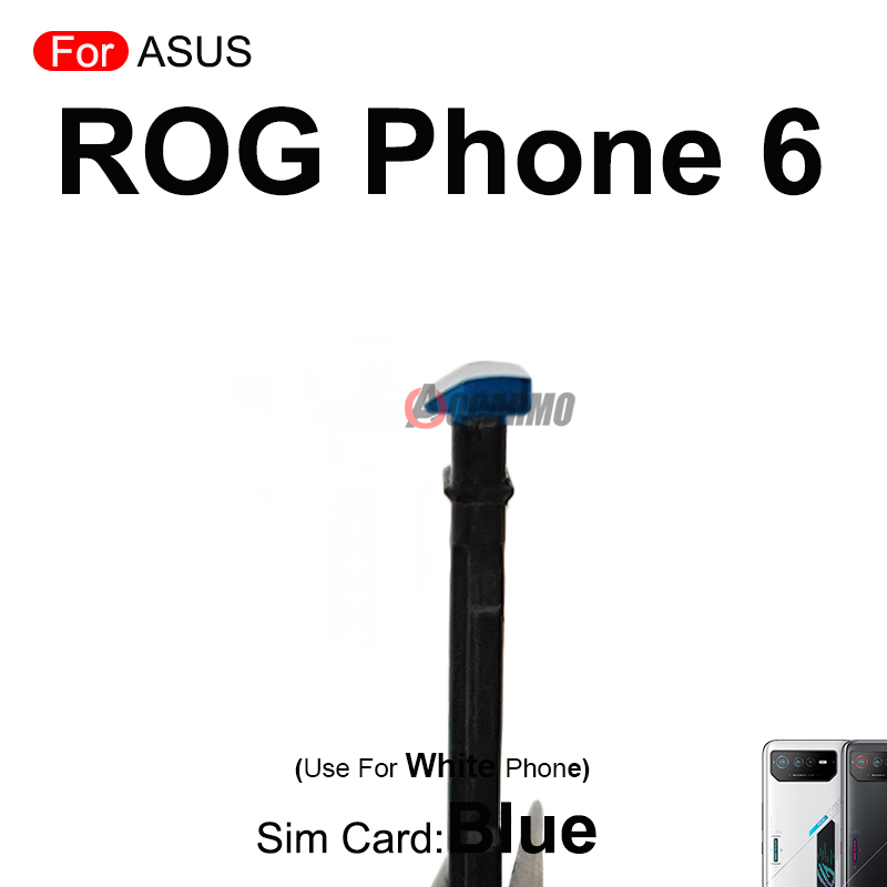 Blauw Rood Sim Tray Voor ASUS  - Gaming Console Mobile recensie en prijs