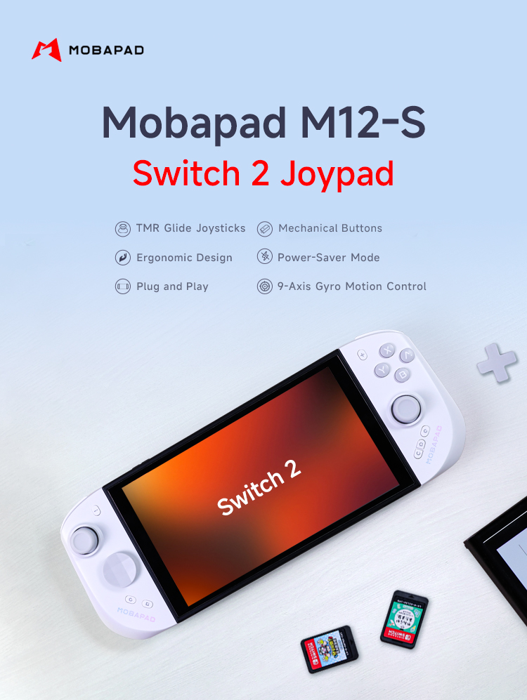 MOBAPAD M12 S Joycon Gaming Co - Gaming Console Buttons recensie en prijs