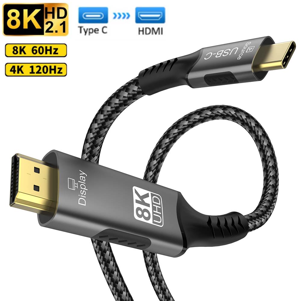 8K Type C naar HDMI 2.1-kabel  - Hdmi Cable 2.1 recensie en prijs