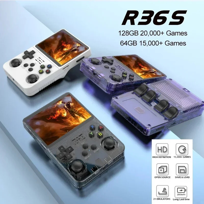 R36S Retro Handheld Gameconsol - Gaming Console Kids recensie en prijs