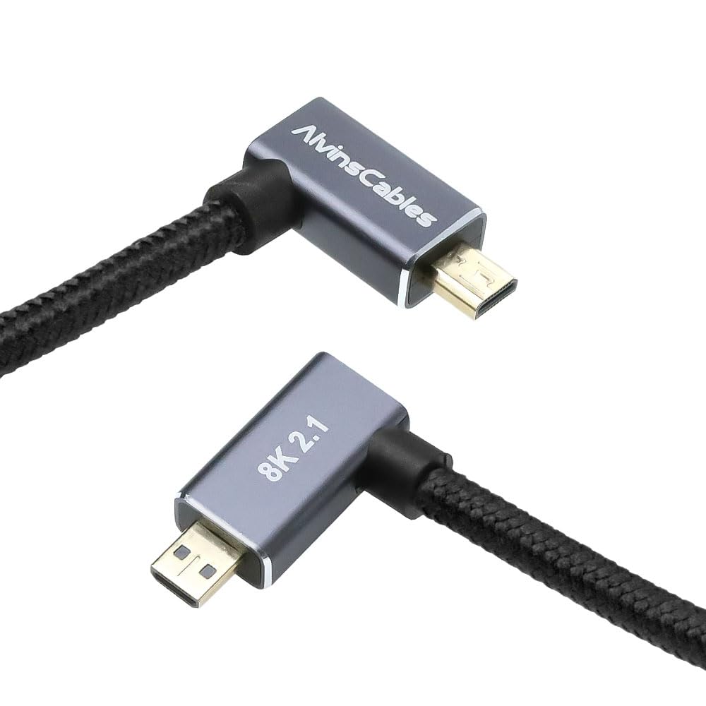 Alvin's Cables Haakse Micro HD - Hdmi Cable 2.1 recensie en prijs