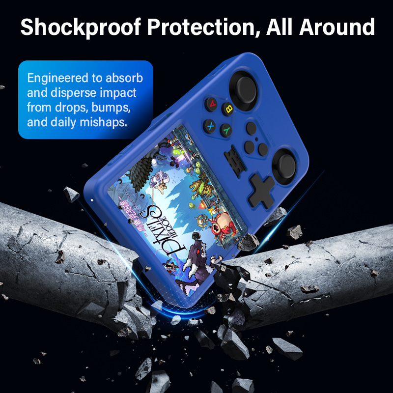Kleur siliconen beschermhoes v - Gaming Console R36S recensie en prijs