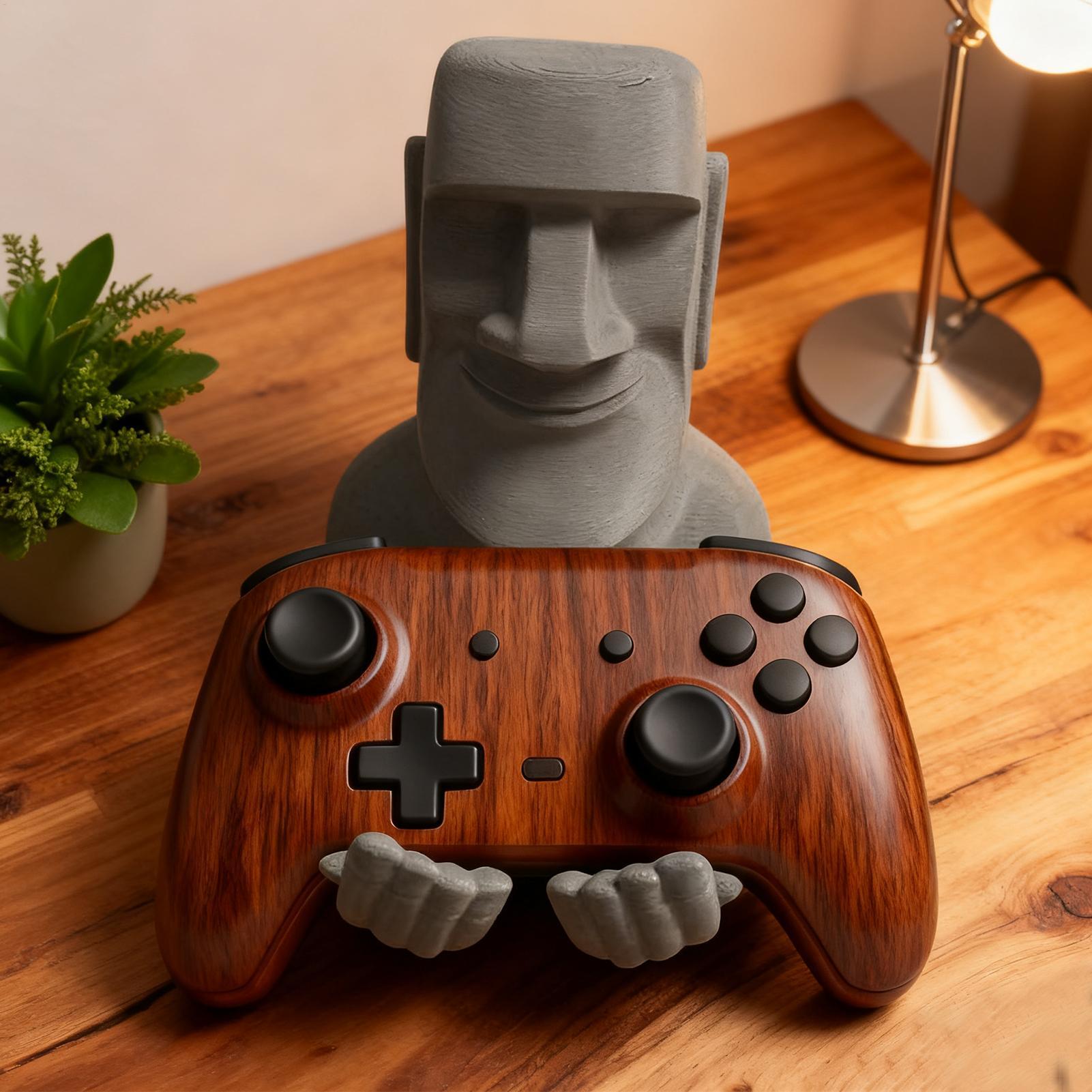 Stone Man Sculpture Controller - Gaming Console Organizer recensie en prijs