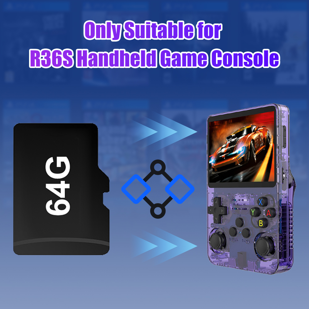 64G Game TF-kaart voor R36S Vi - Gaming Console R36S recensie en prijs
