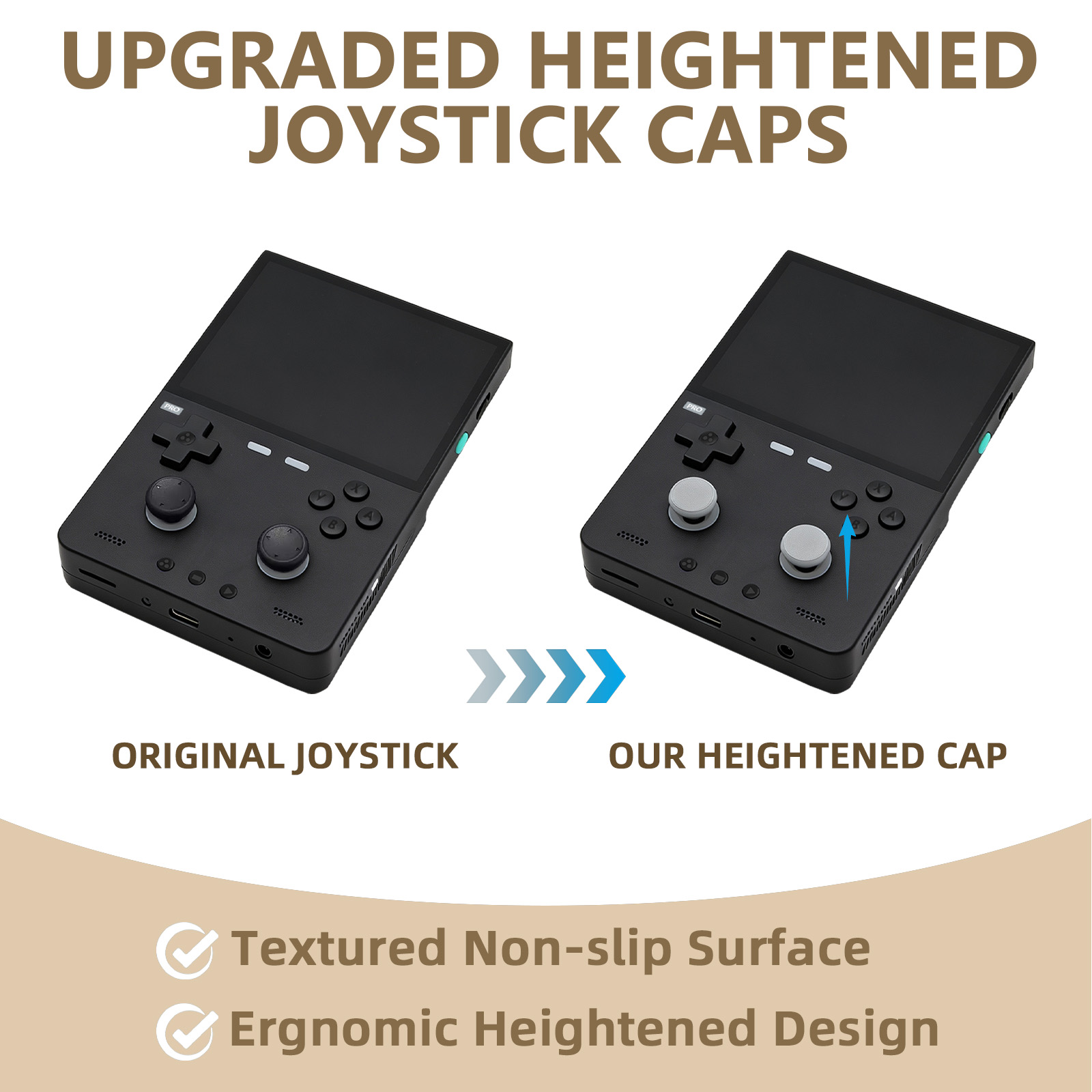 Joystick-kap voor TRIMUI BRICK - Gaming Console Buttons recensie en prijs