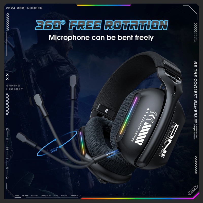 ONIKUMA GT808 Gaming Headset D - Gaming Console Amazon recensie en prijs