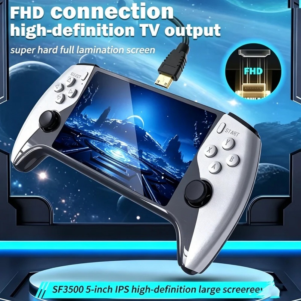SF3500 5 inch Handheld Game Co - Gaming Console Buttons recensie en prijs
